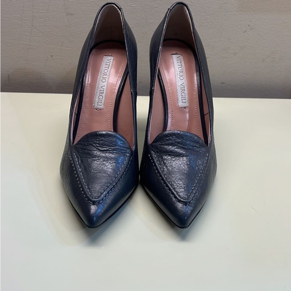 Vittorio Virgili Shoes - Vittorio Virgili made in Italy Black High Heeled Pumps made in Italy